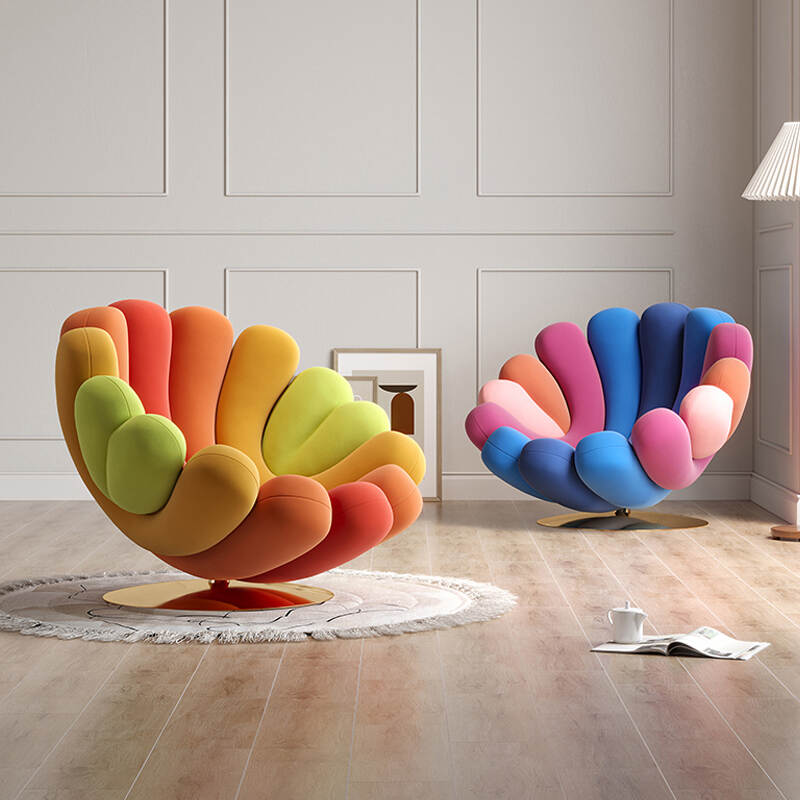 High Quality Vintage luxury Loft  Club Leisure Chair